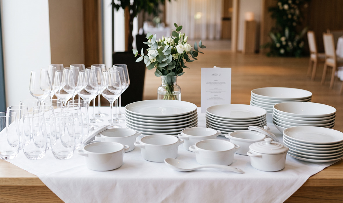Servicio De Alquiler de Vajilla Para Eventos, Cumpleaños, Fiestas y Reuniones